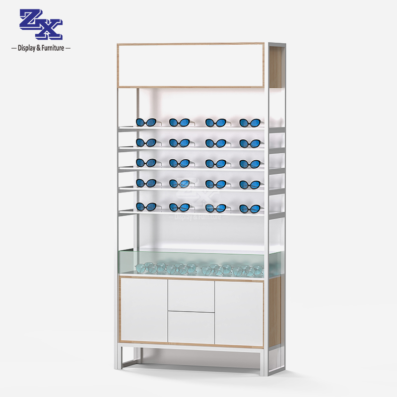 Sunglasses Showcase Optical Display Unit Stand Eyewear Display Case