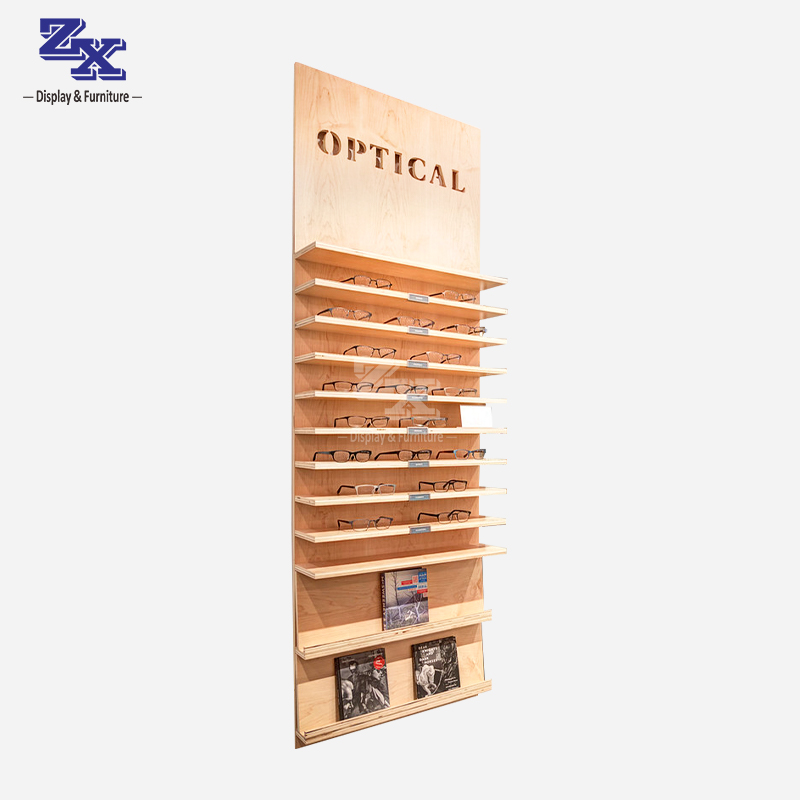 Sunglasses Showcase Optical Display Unit Stand Eyewear Display Case