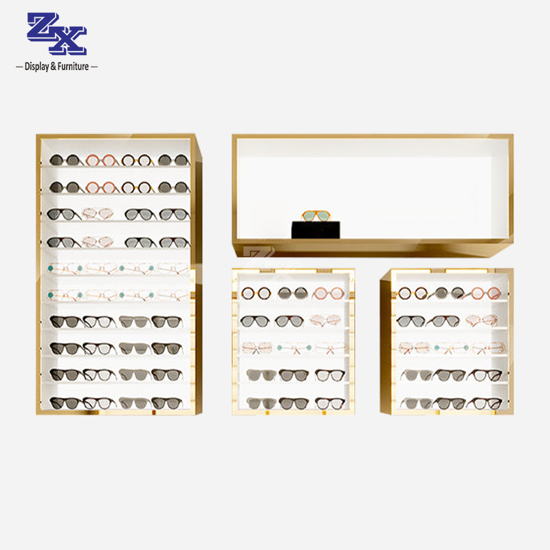 Sunglasses Showcase Optical Display Unit Stand Eyewear Display Case